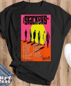 The Slackers Spring 2024 Tour T shirt - Black T-Shirt