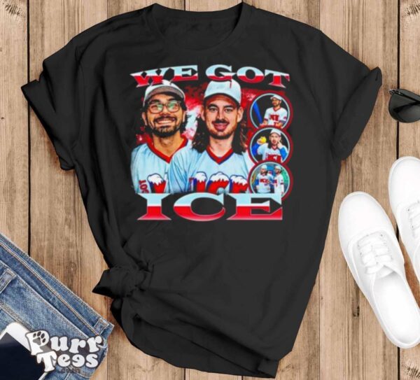 The Warehouse Games We Got Ice Picture Collage T shirt - Black T-Shirt