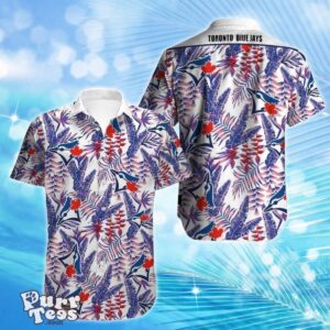 Toronto Blue Jays Hawaiian Shirt Best Gift For Men And Women Flower Summer Gift For Fans Product Photo 1