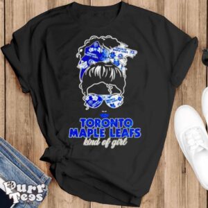 Toronto Maple Leafs kind of girl shirt - Black T-Shirt