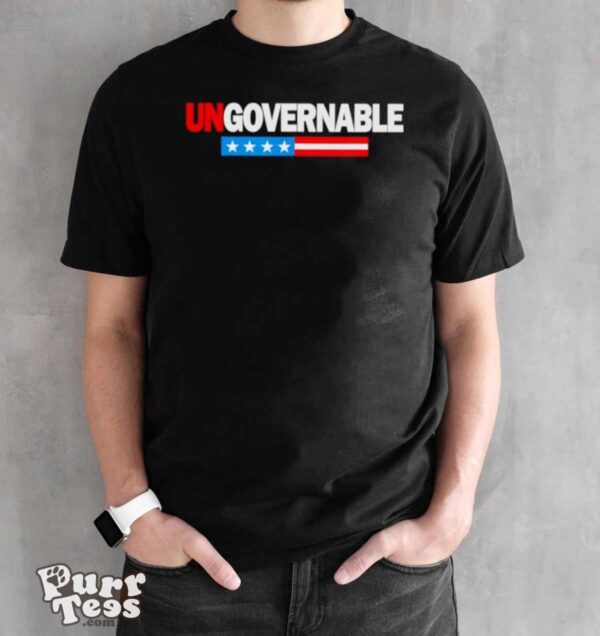 Ungovernable USA shirt - Black Unisex T-Shirt