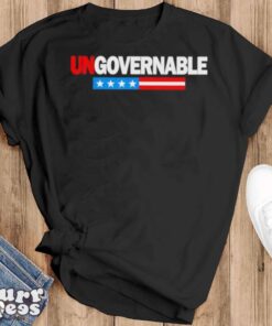 Ungovernable USA shirt - Black T-Shirt