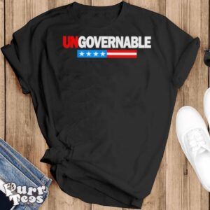 Ungovernable USA shirt - Black T-Shirt