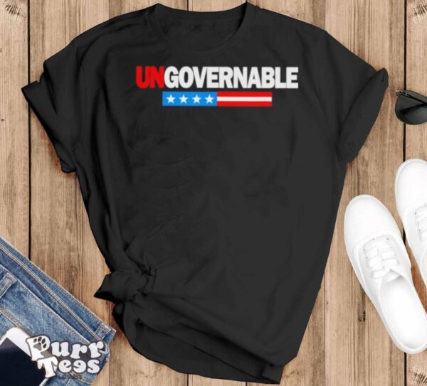 Ungovernable USA shirt - Black T-Shirt