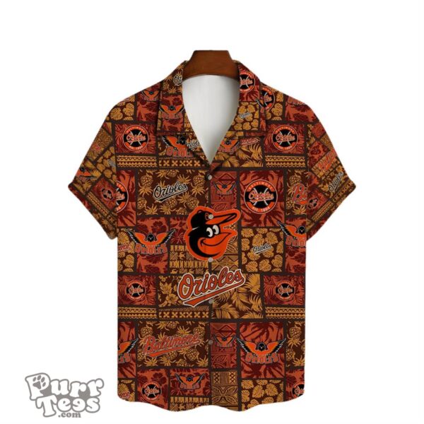 Unisex 3D Baltimore Orioles Hawaiian Shirt for Fans of All Ages Product Photo 2