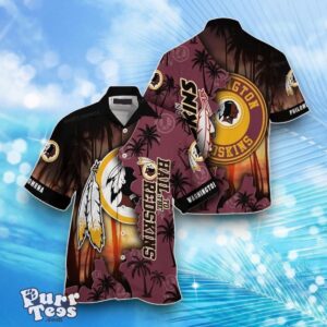 Washington Redskins Hawaiian Shirt Best Gift For Men And Womens Tropical Island Personalized Product Photo 1