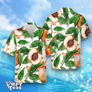 Watercolor Peach Trending Hawaiian Shirt Best Gift For Men And Women Product Photo 1