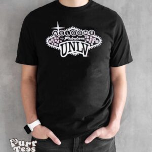 Welcome to Fabulous UNLV shirt - Black Unisex T-Shirt