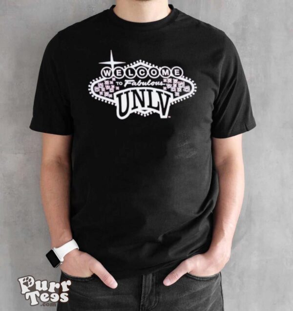 Welcome to Fabulous UNLV shirt - Black Unisex T-Shirt