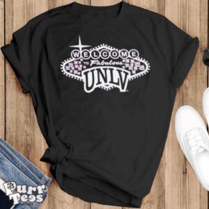 Welcome to Fabulous UNLV shirt - Black T-Shirt