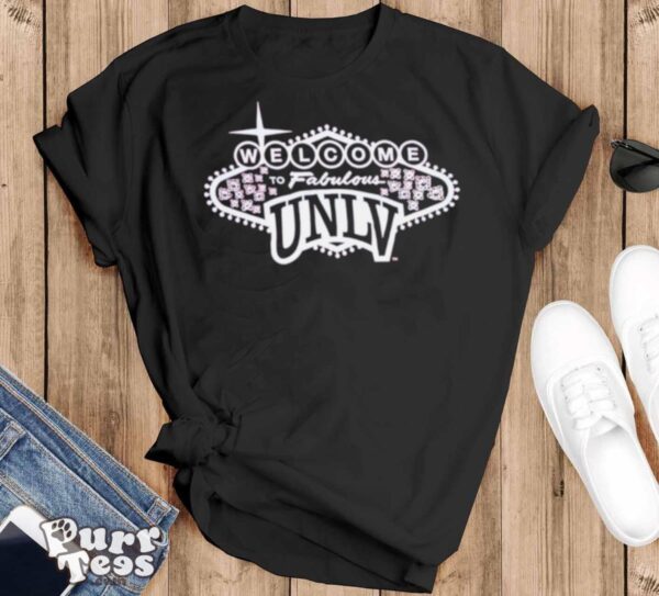 Welcome to Fabulous UNLV shirt - Black T-Shirt