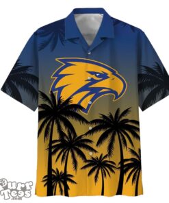 West Coast Eagles AFL Sport Summer Hawaiian Shirt Product Photo 1