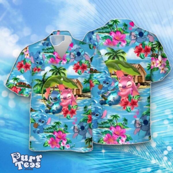 Women Stitch Disney Tropical Hawaiian Shirt Best Gift For Men And Women Product Photo 1