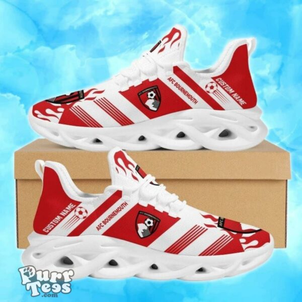 AFC Bournemouth Custom Name Fire Max Soul Shoes Special Gift Product Photo 1