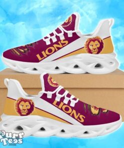 AFL Brisbane Lions Pink Mix White Max Soul Shoes Special Gift Product Photo 1