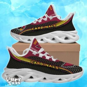 Arizona Cardinals Clunky NFL Custom Name Max Soul Shoes Special Gift Running Sport Product Photo 1