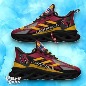 Arizona Cardinals Personalized NFL Max Soul Shoes Special Gift Product Photo 2