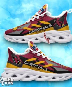 Arizona Cardinals Personalized NFL Max Soul Shoes Special Gift Product Photo 1