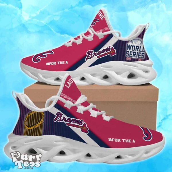 Atlanta Braves 2021 World Series Champions Max Soul Sneaker Running Sport Product Photo 1