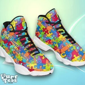 Autism Youll Never Walk Alone Air Jordan 13 Shoes Special Gift Product Photo 1