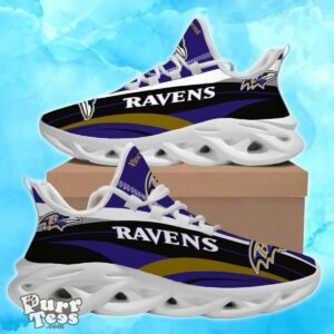 Baltimore Ravens Custom Name Personalized Max Soul Shoes Special Gift Product Photo 1