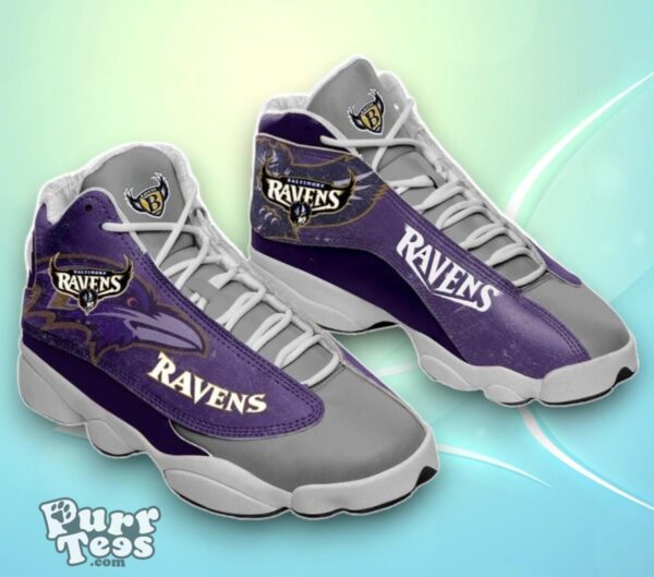 Baltimore Ravens Form Air Jordan 13 Special Gift Product Photo 1