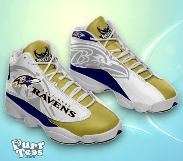 Baltimore Ravens NFL Football Team Air Jordan 13 Special Gift Product Photo 1