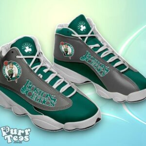 Boston Celtic Basketball Sneakers Air Jordan 13 Shoes Special Gift Product Photo 1