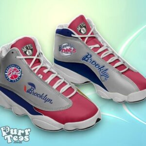 Brooklyn Nets NBA Air Jordan 13 Special Gift Sneaker Product Photo 1