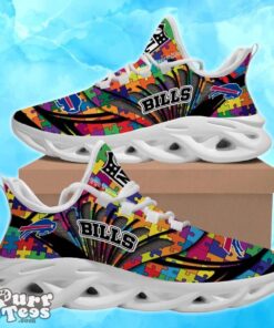 Buffalo Bills NFL Autism M5 Personalized Max Soul Shoes Special Gift Running Sport Shoes Product Photo 1