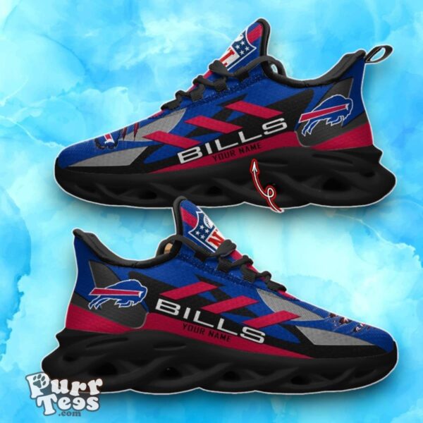 Buffalo Bills Personalized NFL Max Soul Shoes Special Gift Product Photo 2