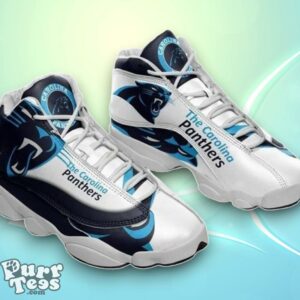 Carolina Panthers NFL Football Teams Air Jordan 13 Special Gift Shoes Product Photo 1