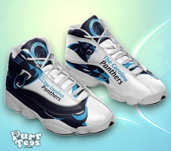 Carolina Panthers NFL Football Teams Air Jordan 13 Special Gift Shoes Product Photo 1