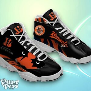Cincinnati Bengals NFL Air Jordan 13 Special Gift Sneaker Product Photo 1