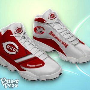 Cincinnati Reds MLB Air Jordan 13 Special Gift Sneaker Product Photo 1