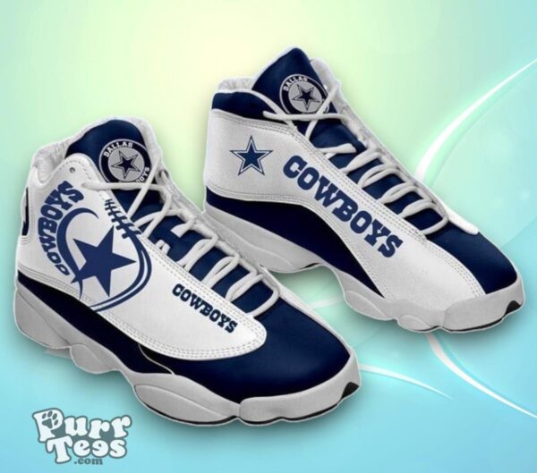 Dallas Cowboys Nfl Air Jordan 13 Special Gift Shoes Product Photo 1