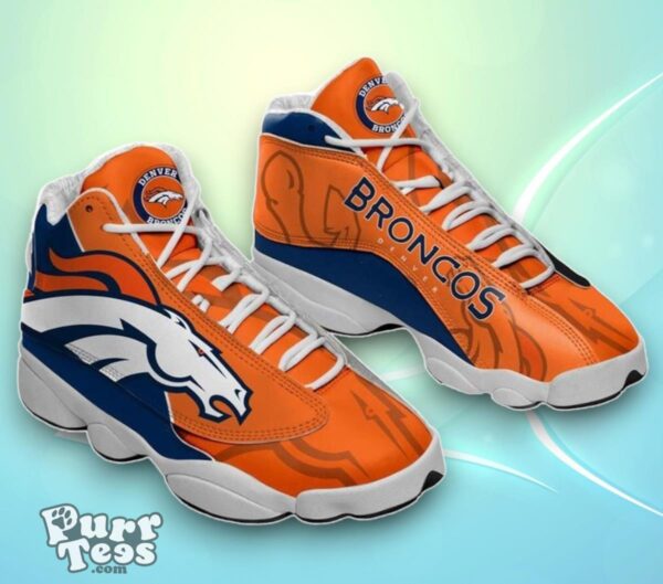 Denver Broncos NFL Air Jordan 13 Sneaker Special Gift Product Photo 1