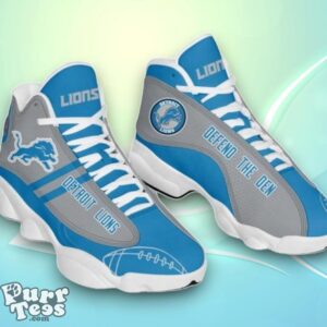 Detroit Lions NFL Football Air Jordan 13 Shoes Special Gift Product Photo 1