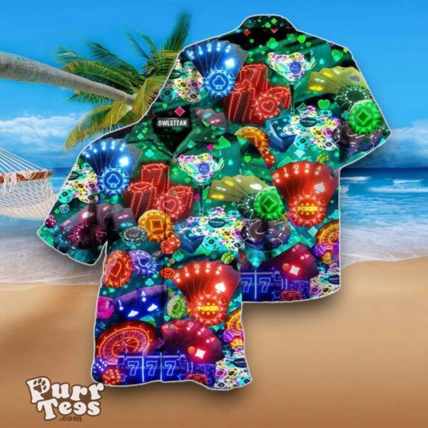 Gambling Poker Is War Not A Game Hawaiian Shirt Best Gift Product Photo 1