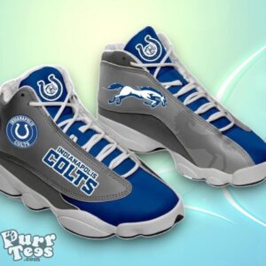 Indianapolis Colts NFL Air Jordan 13 Sneaker Special Gift Product Photo 1