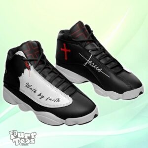 Jesus Walk By Faith Air Jordan 13 Shoes Special Gift Product Photo 1