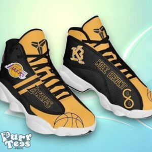 Kobe Bryant Football Los Angeles Lakers Nba Air Jordan 13 Shoes Special Gift Product Photo 1