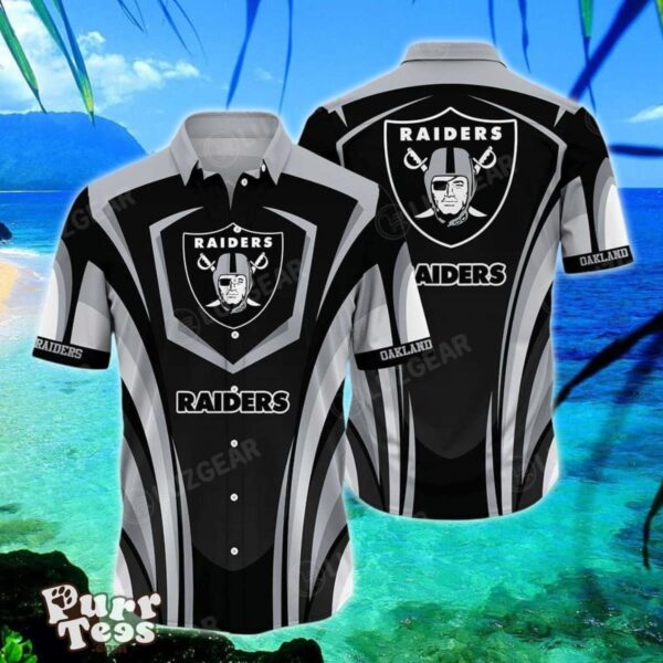 Las Vegas Raiders NFL Hawaiian Shirt New Collection Trends Summer Best Gift For Sports Best Gift Product Photo 1