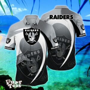 Las Vegas Raiders NFL Hawaiian Shirt, New Hot Trending Summer Beach Shirt Best Gift Product Photo 1