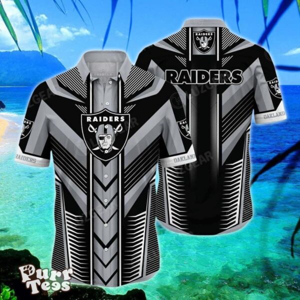 Las Vegas Raiders NFL Hawaiian Shirt Summer Gift For Big Best Gift Product Photo 1