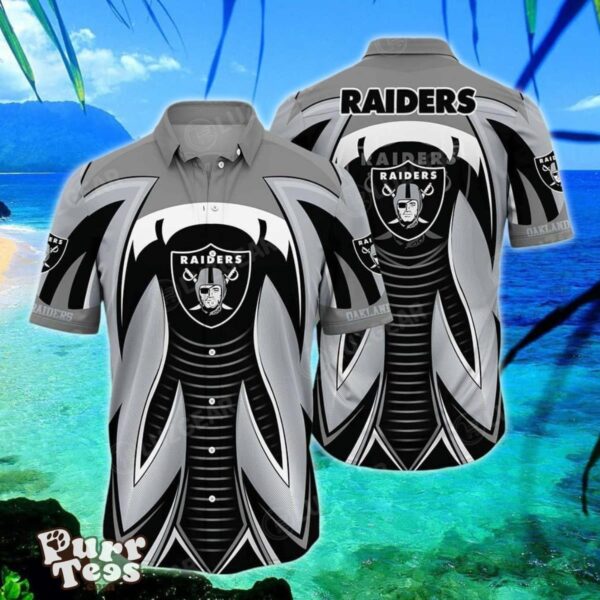 Las Vegas Raiders NFL Hawaiian Shirt Summer Short Sleeve Best Gift Product Photo 1