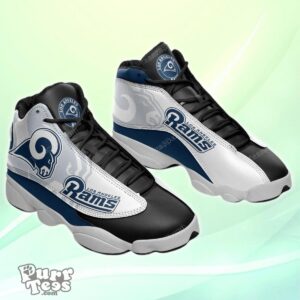 Los Angeles Rams Custom Air Jordan 13 Shoes Style Gift For Men And Women Product Photo 1