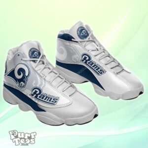Los Angeles Rams Custom Air Jordan 13 Shoes Unique Gift For Men And Women Product Photo 1