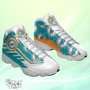 Miami Dolphins Custom Air Jordan 13 Shoes Style Gift For Men Women Product Photo 1