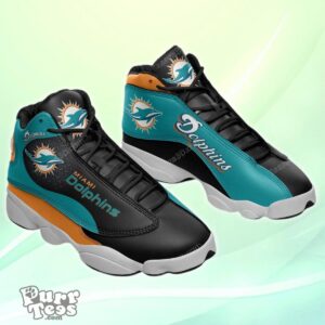 Miami Dolphins Custom Air Jordan 13 Shoes Unique Gift For Men And Women Product Photo 1